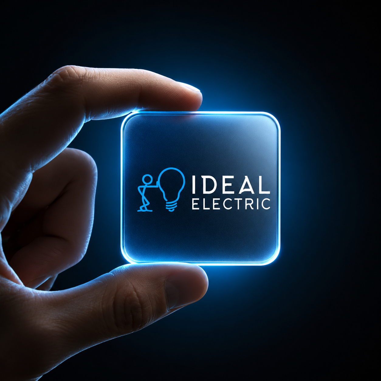 logo neon ideal